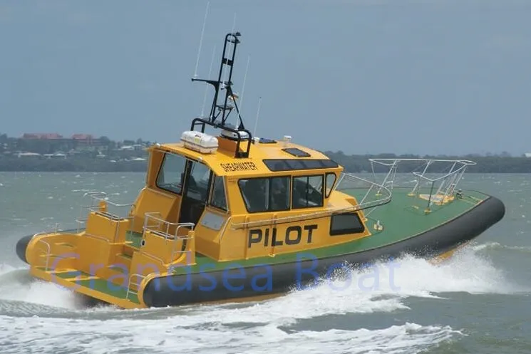 China 12.6m 41FT Aluminum Alloy Pilot Coast Guard Ship for Sale New Zealand