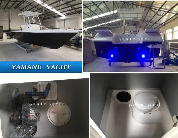 New Model 24FT Fiberglass Center Console Fishing Boat Hot Sale