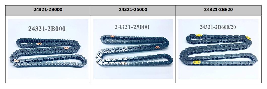 High Quality Engine Parts L301-12-201 1L5z6268AA 1L5g6268ab Timing Chain for Mazda Gh 2.5L Ford Ranger Mondeo 2.3L Genuine Engine Transmission Part Timing Chain