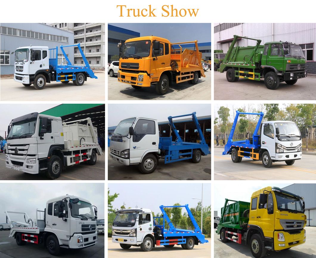 Garbage Truck with Detachable Carriage /Refuse Collector Truck