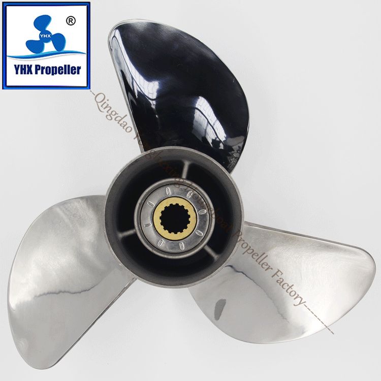 13X19 Stainless Steel Outboard Motor Propeller Matched for Suzuki with Wholesale Price