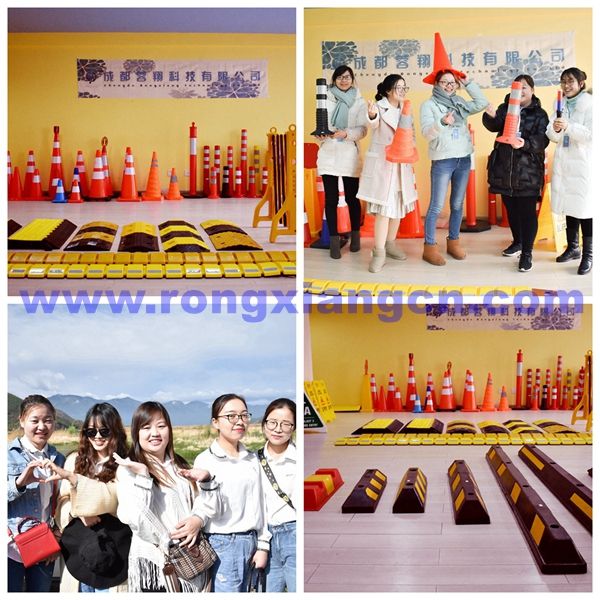 Heavy Duty Lane Warning Separator Barrier Traffic Safety Management Delineator