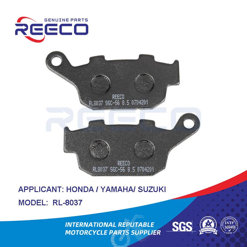 Reeco OE Quality Motorcycle Brake Pad Rl-8037 for Honda YAMAHA Suzuki Bajaj Tvs