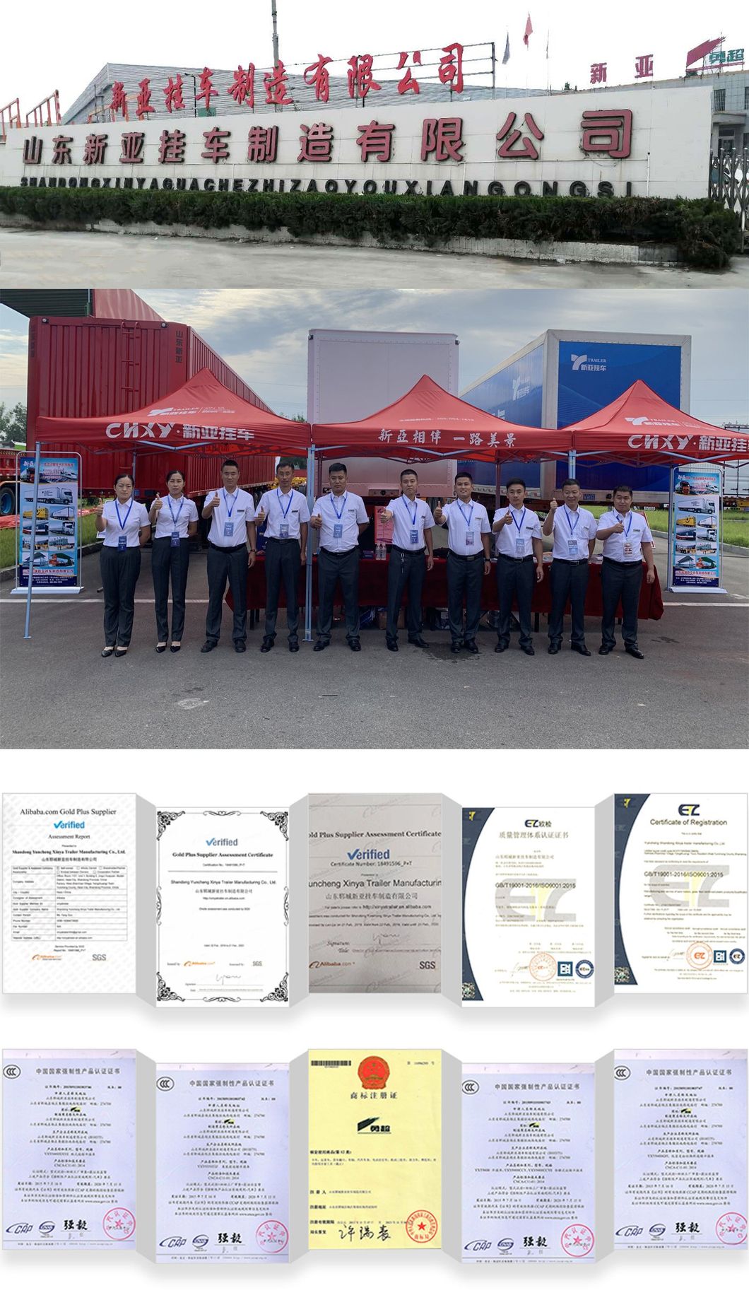 3 Axles Promotional 35m3 50cbm Cement Tanker Dry Power Silo Semi Trailer Lime 40cbm Bulk Silos Carrier Truck with Diesel Engine