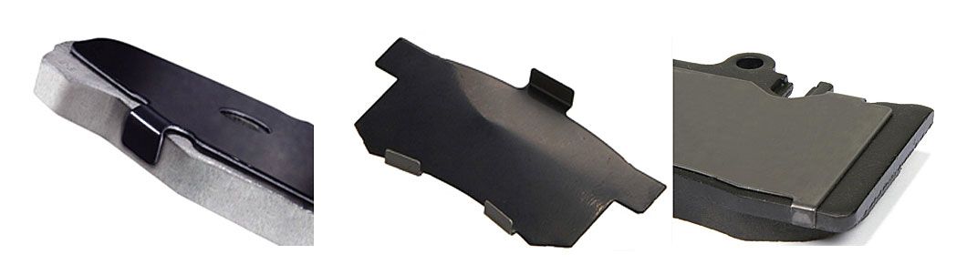 Brake Silencer Noise Reduction Shim Anti-Shock Brake Pad Shims D1118