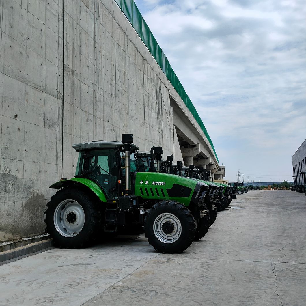 4W 70HP Cabin Farm Agriculture Tractors 12f+12r Shuttle Shift