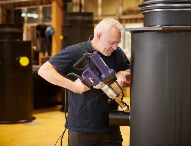 Weldy Booster Hand Exturder-Ex3 Welding Machine for HDPE PP PVDF