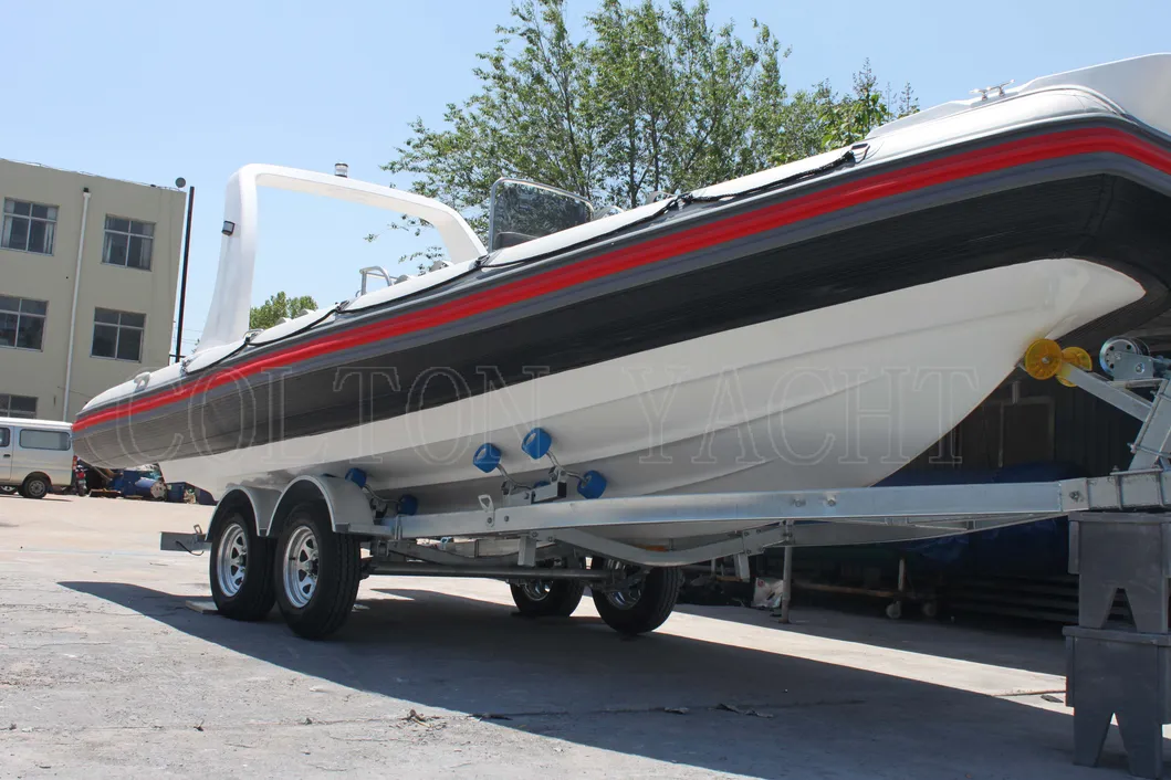 Luxury Rigid Inflatable Motor Boat Sized From 470cm to 960cm