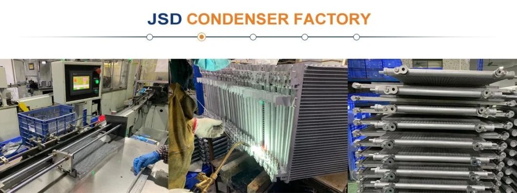 Lingzhi/V5 Auto Air Conditioning Parts Cooling System Refrigeration Condenser OEM DV515033...5