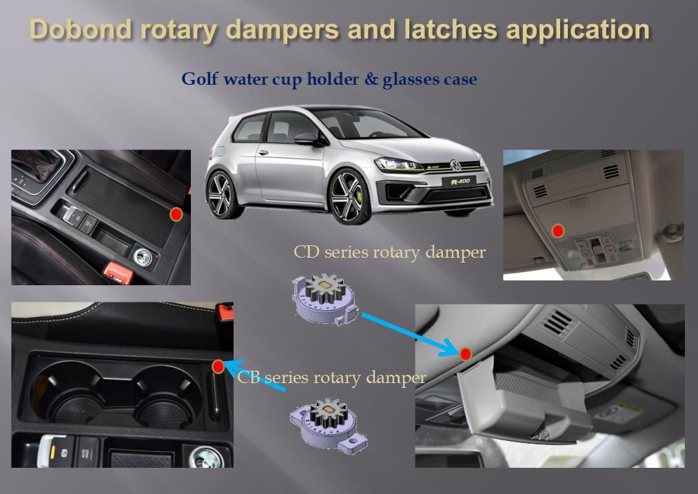 D01026 Precision Unidirectional Rotary Dampers with Competitive Price
