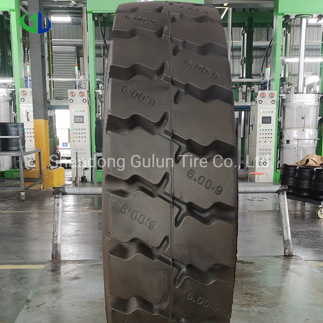 OTR Factroy Tire 5.00-8 6.00-9 6.50-10 7.00-12 8.15-15 8.25-15 28X9-15 Industrial Forklift Pneumatic Solid Tire