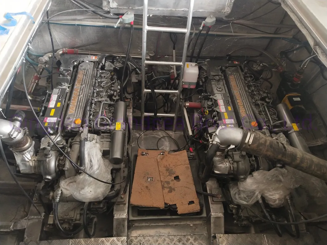 Chinese 15.8m Aluminum Second Hand Passenger Boat for Sale