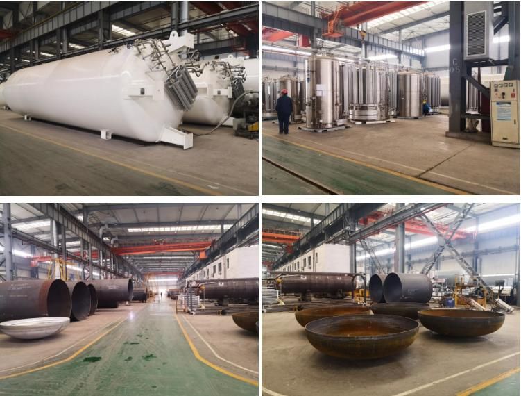 Excellent Price 20 Feet 25 Cbm ISO T50 LPG Gas Tank Container