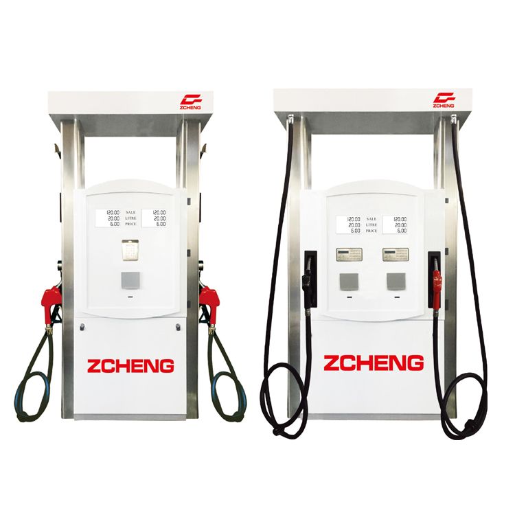 Petrol Pump Machine Two Nozzles Fuel Dispenser Price for Gas Station