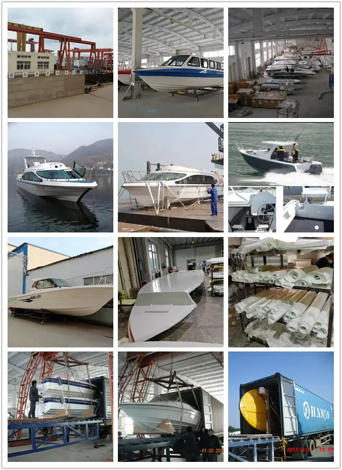 11.5m Aluminium All Welded Landing Craft Boat with Raised Helm Station Boat for Sale