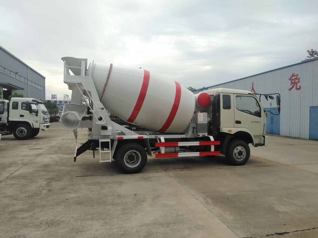 Forland 6cbm Cement Carrying Construction Equipment Cement Mixing Truck Concrete Mixer Pump Truck