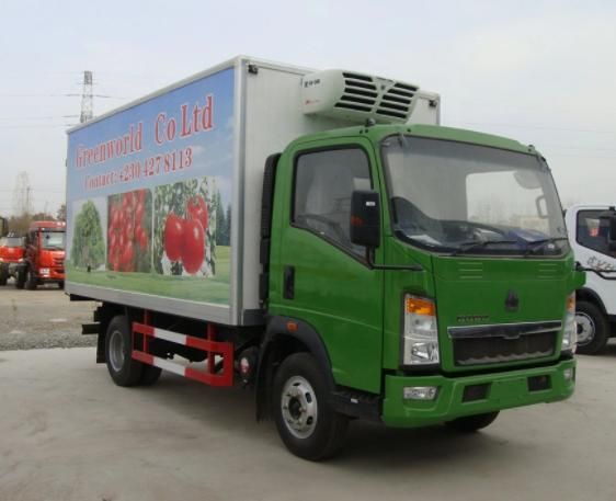 5tons-7tons Right Hand Driver Refrigerated Cold Room Van Truck