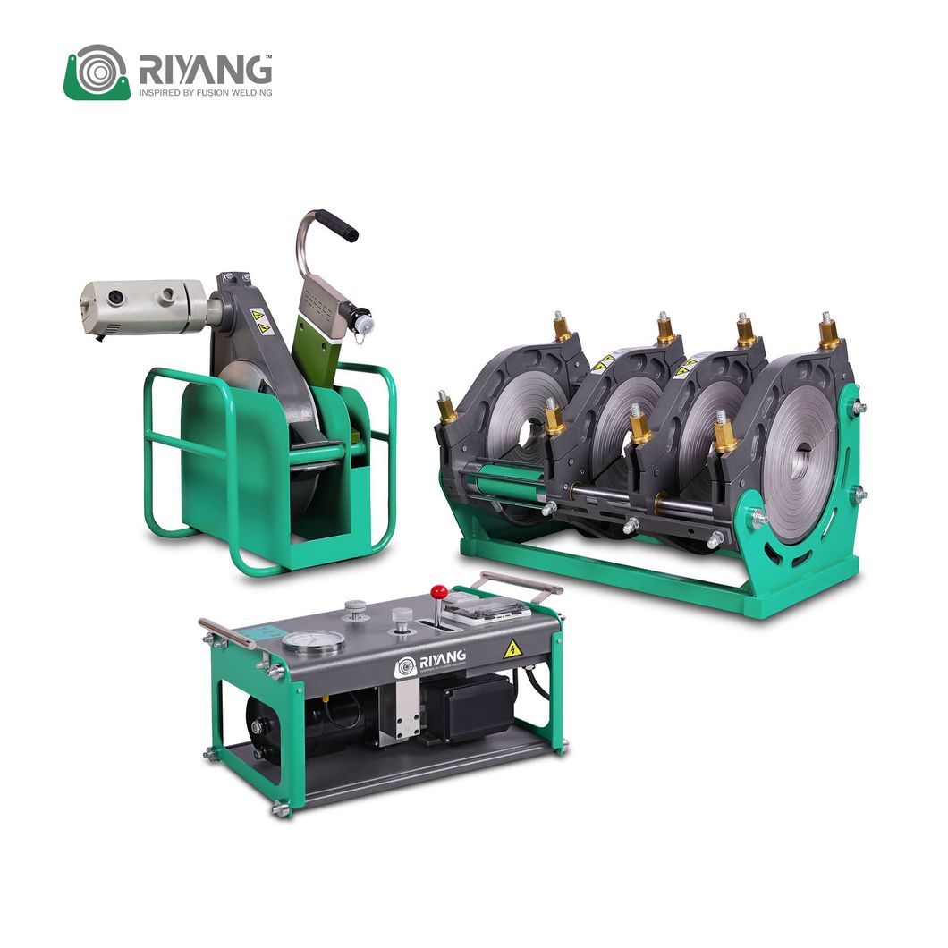 Riyang Manufactured 400-800mm Fully Automatic CNC HDPE/PE Plastic Pipe Butt Welding Machine