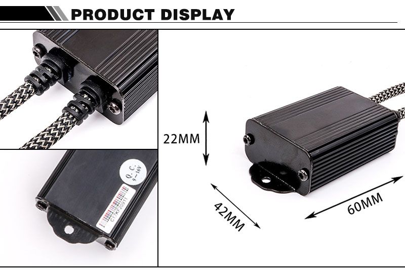 Strongest Innovative C6 LED Headlight H1 H3 H4 H7 H11 9005 H13 LED Car Light Canbus Decoder