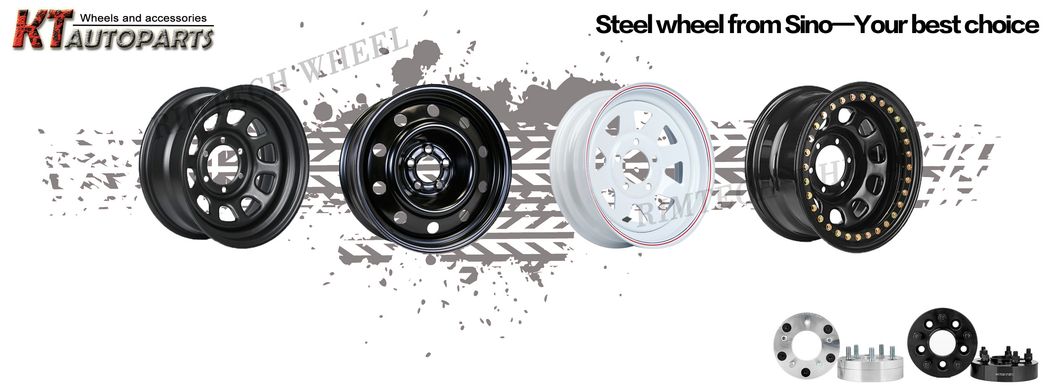 4X4 Offroad Modular Chrome Finish 15X7 Steel Wheel Rim