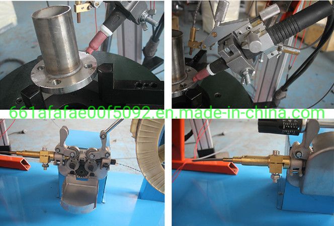 Automatic Circumferential Seam Welding Stepless Flange Welding Machine with Positioner
