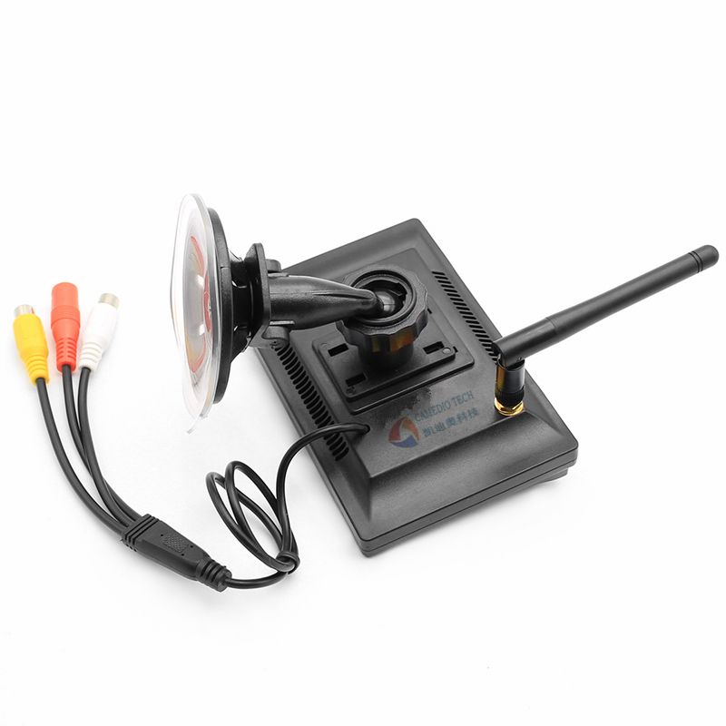 2.4GHz Wireless Parking System Receiver Backup Camera+5inch Rearview Mirror Monitor