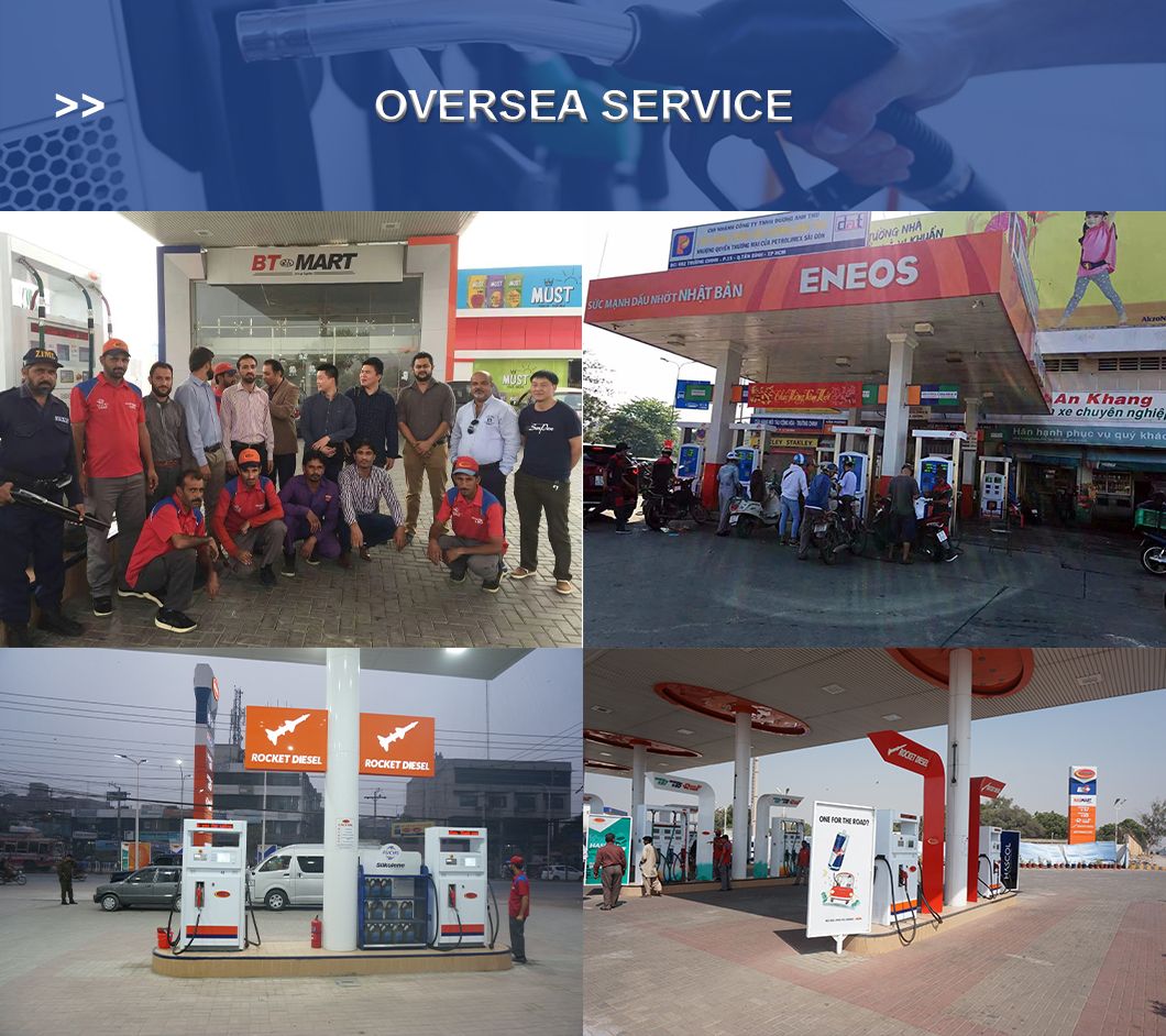 Zcheng Petrol Station Filling Pump Fuel Pump Wayne Fuel Dispenser with LED