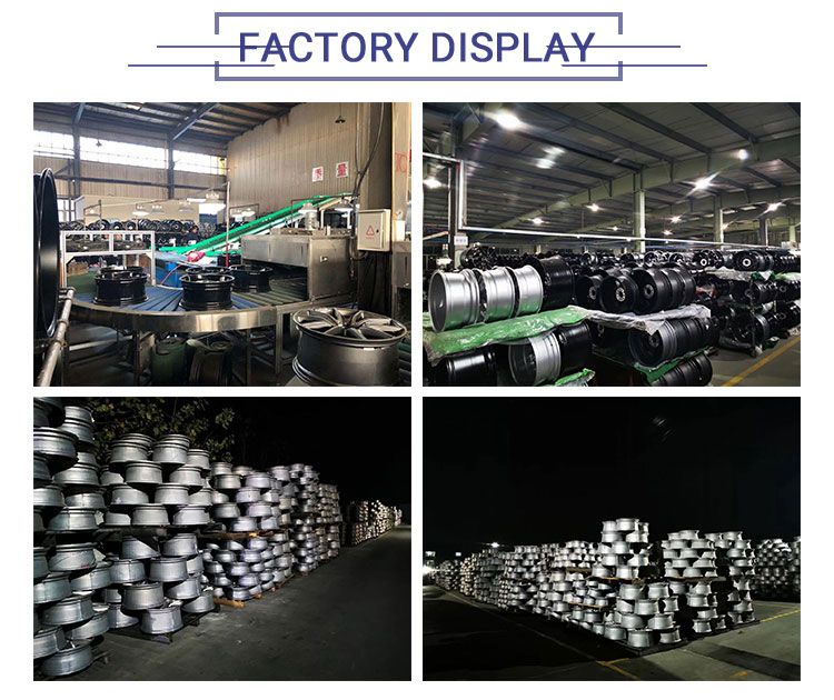 Flow Forming Chinese Factory Alloy Wheel Steel Car Wheel Forging/Steel/Aluminum Rim