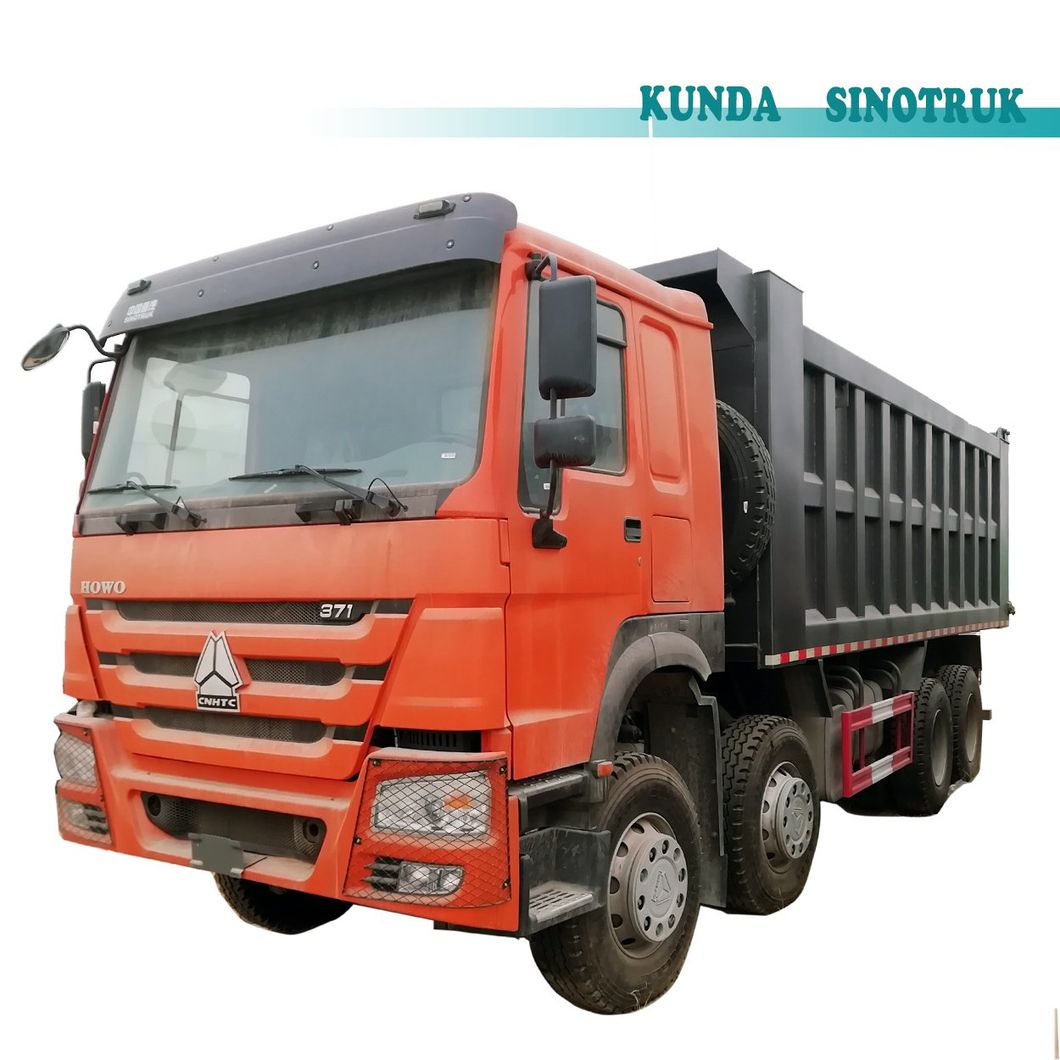 Sinotruk HOWO 50t 371HP 8X4 Dump Tipper Truck