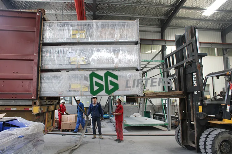 3 level car parking stacker