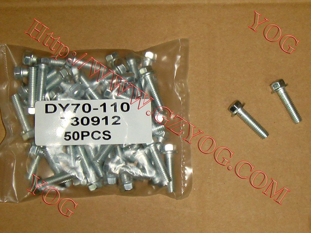 Yog Motorcycle Parts Spocket Nut Bolt