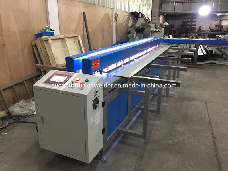 4000mm Automatic Plastic Sheet Butt Fusion Welding/Rolling Machine