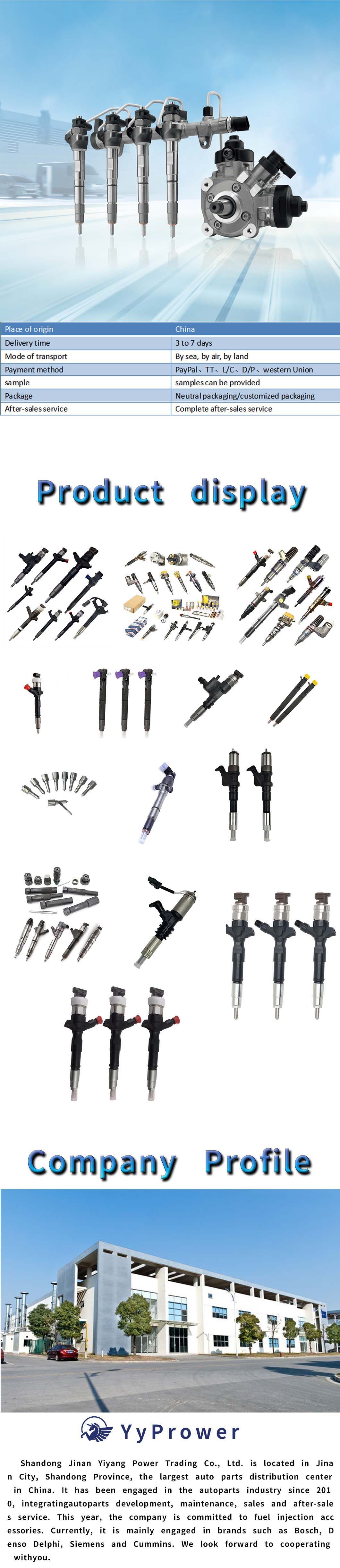 Weichai Fuel Injector 044512067b Large Quantity in Stock, Competitive Price