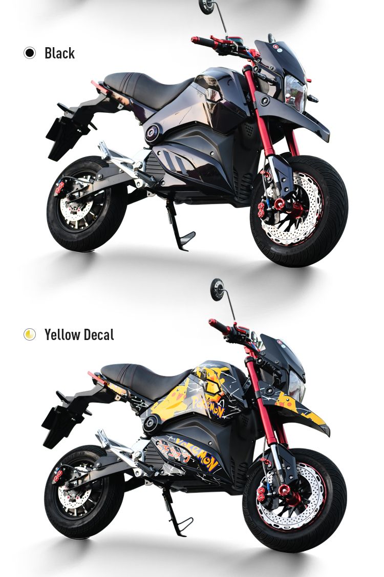 Custom Made High Speed Motor Racing Electric Motorcycle