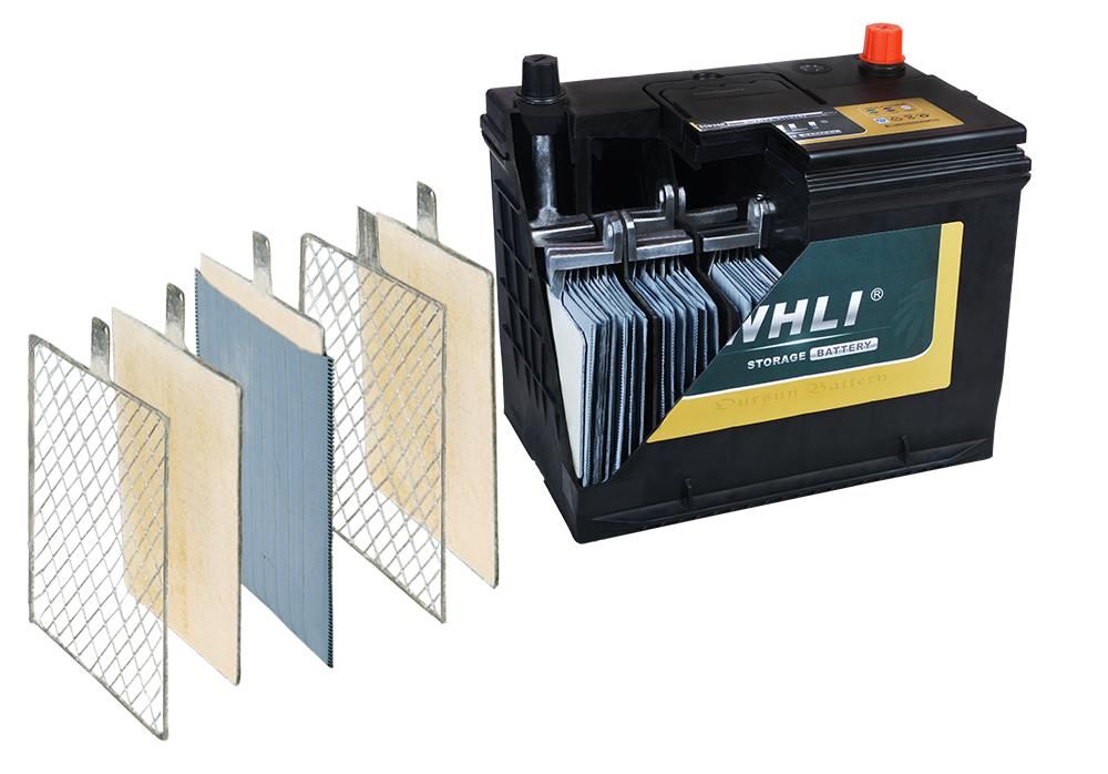 Whli Oursun AGM Vrl5 92ah-H8 Start and Stop Auto Battery