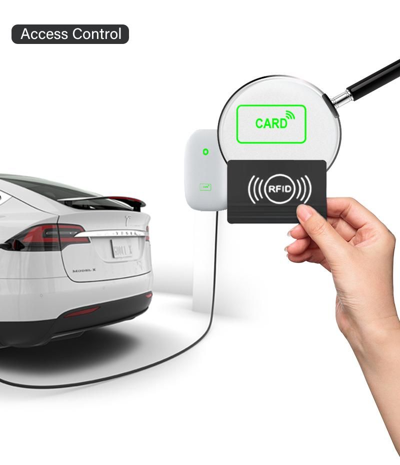 Electric Car Level 2 Home Type2 Type 1 11kw AC Charger Wall Mount Charging Station