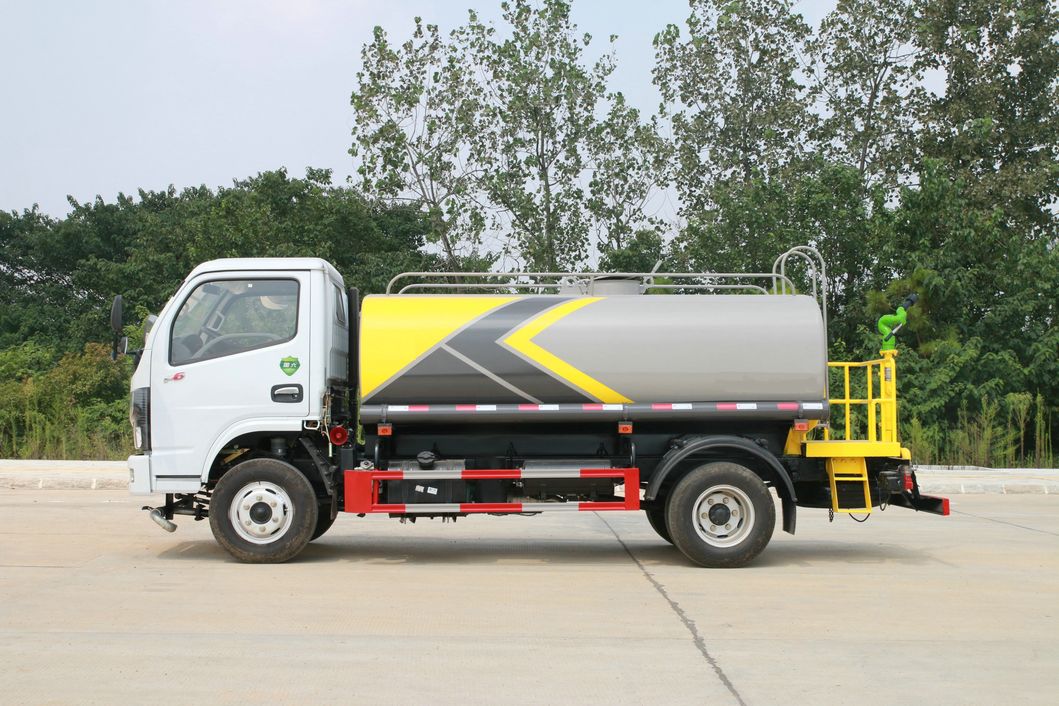 Dongfeng Mini 4t Water Bowser Tanker Truck (Rhd /LHD 4X2/4X4 Stainless Steel Tank)