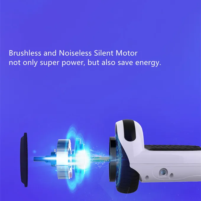 Wide Wheel 2 Wheel Self Balancing Adult Electric Kick Board Scooter