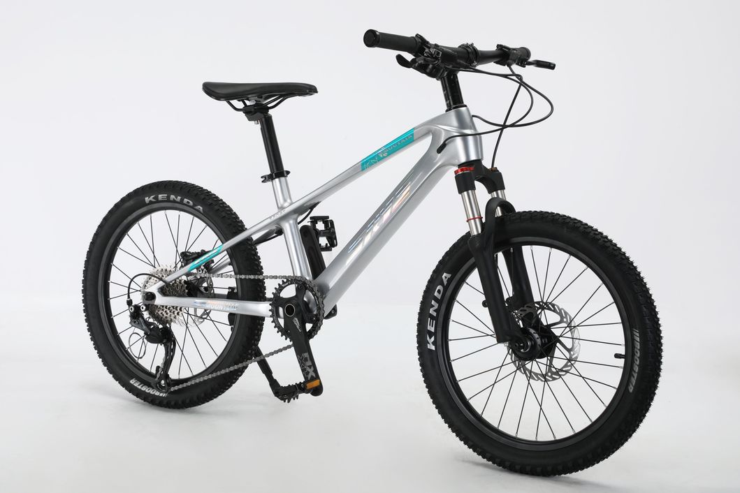 New Mini 9 Speed Ultralight Carbon Fiber Frame Mountain Bicycle with Aluminum Pedals