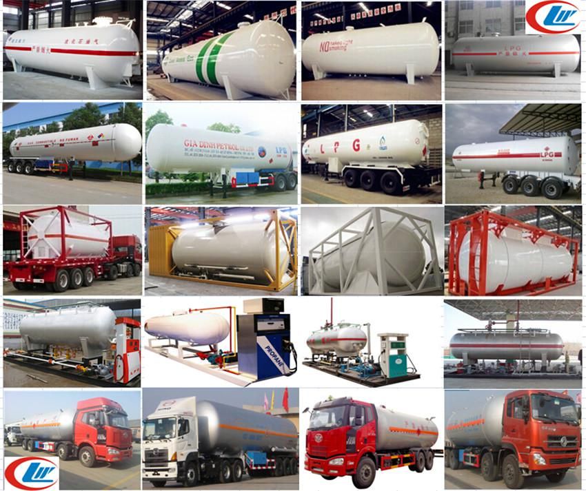 Sinotruk HOWO Dongfeng Foton 20cbm 35cbm 6X4 Mobile Propane LPG Bobtail Truck with Filling Hose