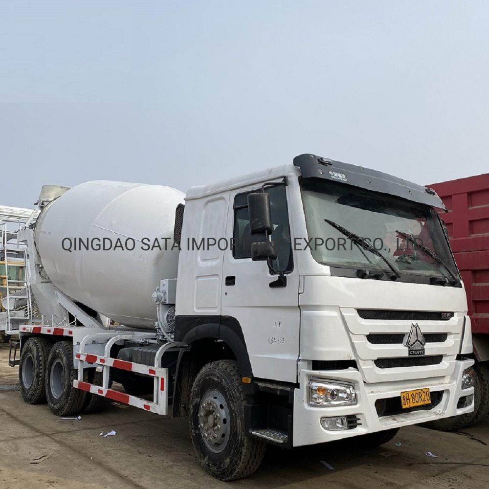 Sinotruk Used 10cbm 6X4 HOWO 10 Wheel Concrete Mixer Truck