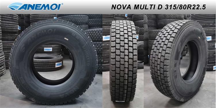 Anemoi 10.00r20 Cool-Running Durable and Stable off-Road Truck Tyre for All Position
