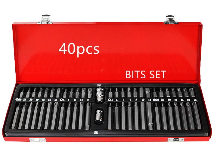 40PCS Professional Metal Bits Tool Set (FY1040A)