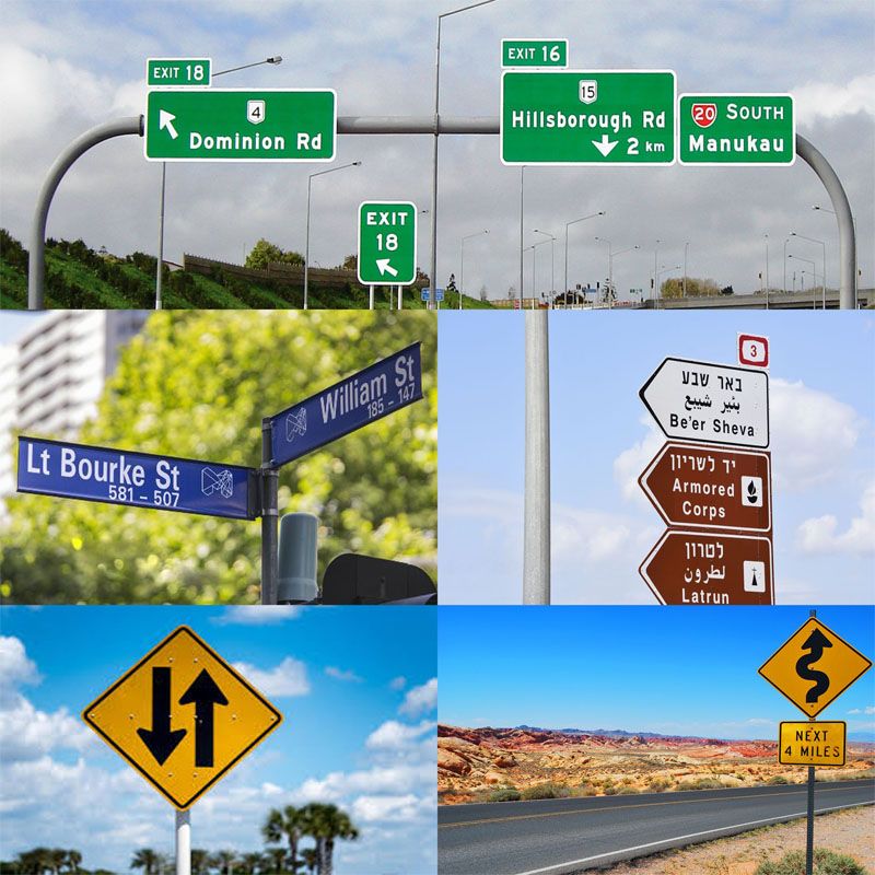 Self-Adhesive Black Reflective Film for Traffic Signs