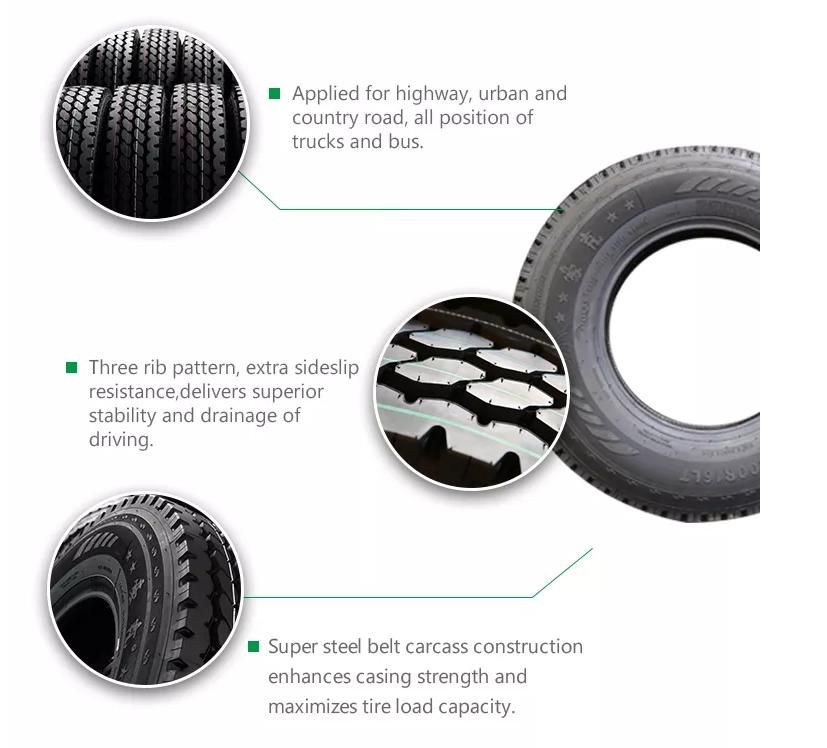 China Brand Superhawk Hawkway Truck Tire 11r22.5 12.00r20 315/80r22.5 295/80r22.5 TBR Tyre Factory Llantas