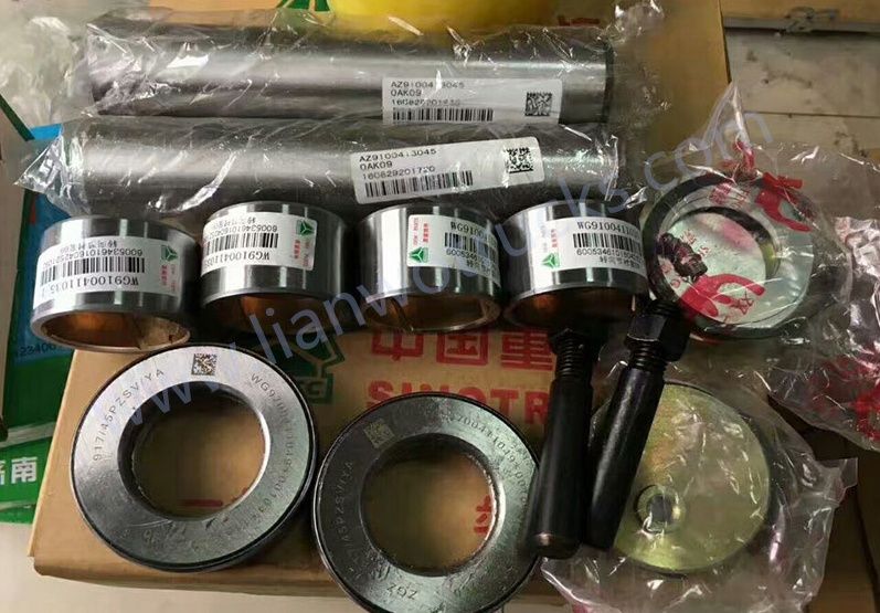 Sinotruk, HOWO Parts--King Pin Kit, Knuckle Repair Kit, Az9100413045