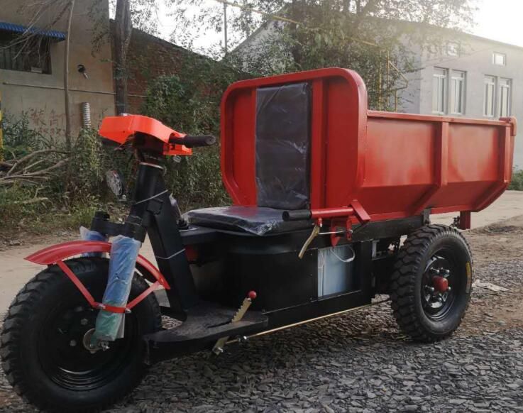 Electric Engineering Auto Mining Self-Dumping Tricycle