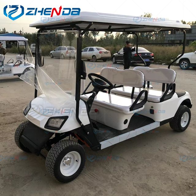 Factory Direct Sell UK Style Electric Moke 4 Seats Classic Golf Car