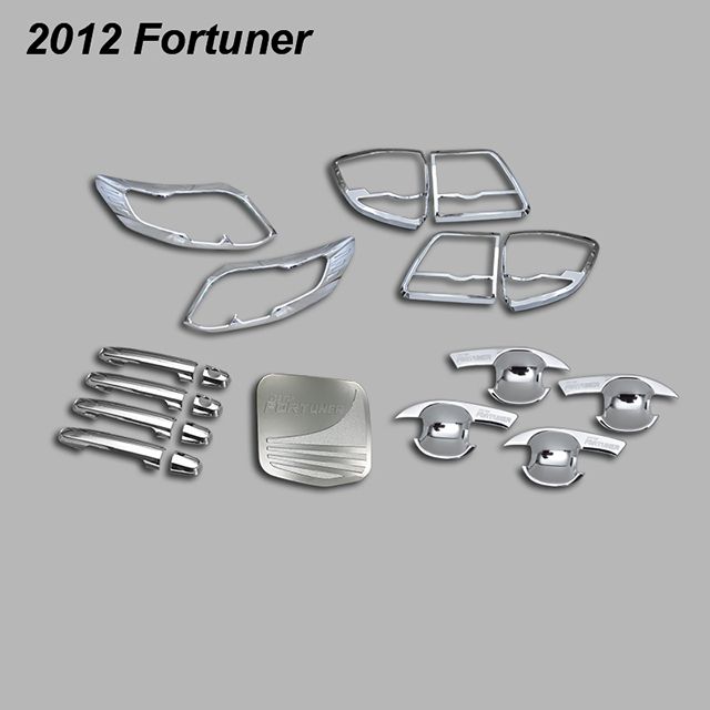 Factory Direct Sales Car Body Kits Door Handle Cover Handle Bowl Combo Set for Toyota Fortuner