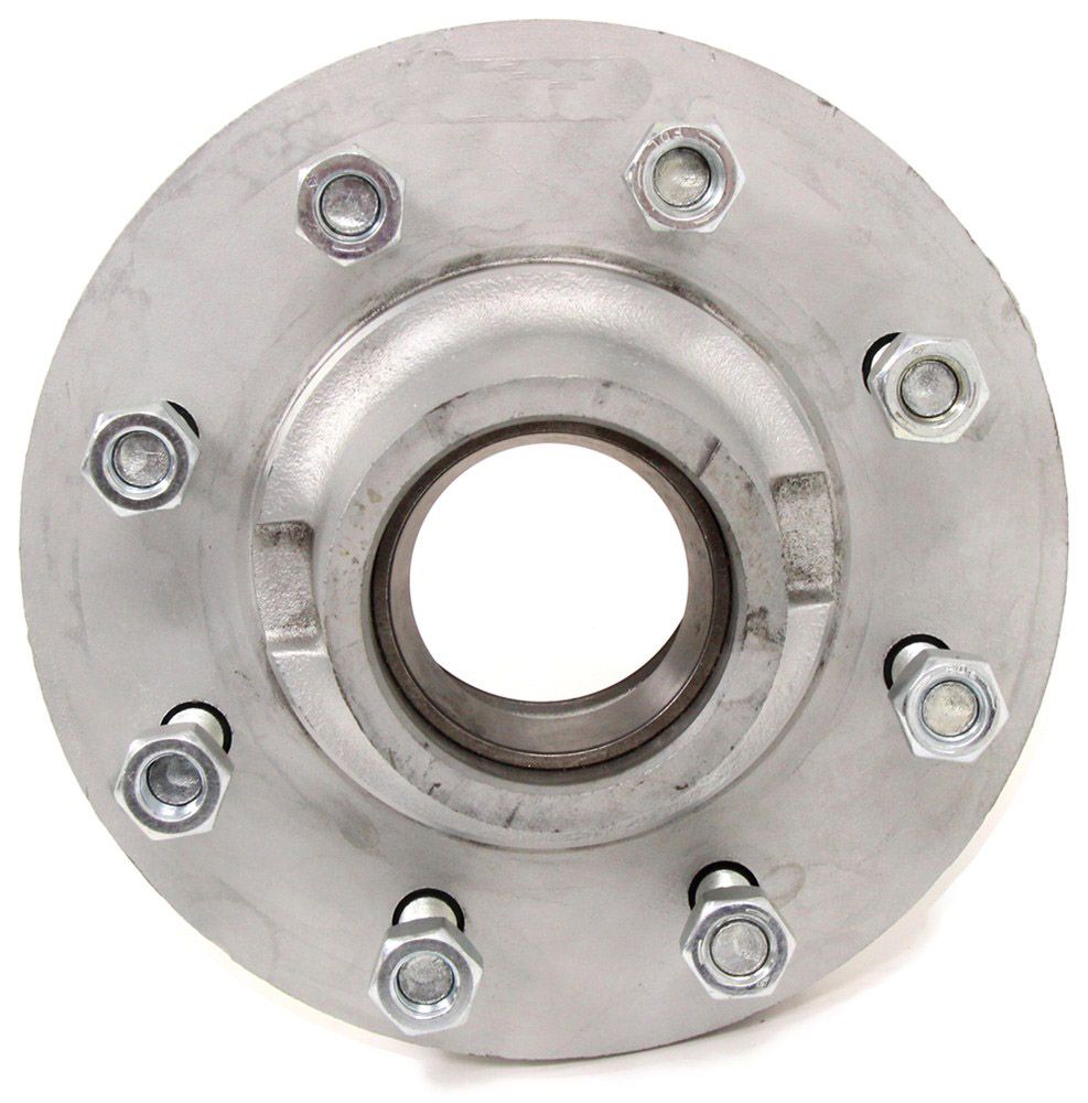 8 on 6-1/2 - Galvanized Dexter Trailer Idler Hub Assembly for 5,200-lb to 7,000-lb Axles